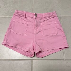 J. Crew Girls Patch Pocket Pink Shorts